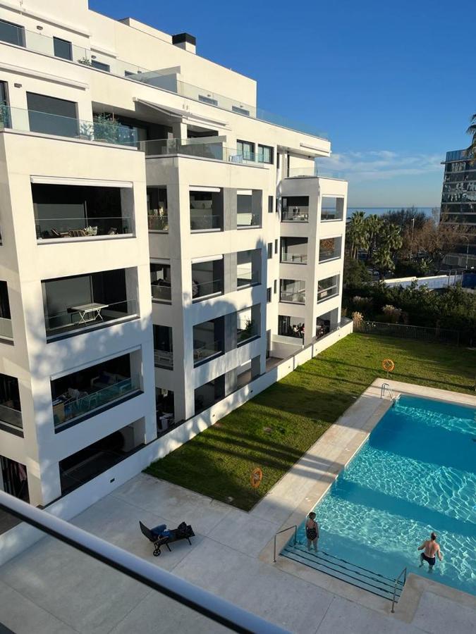 Marbella Luxury Brand New 2-Bedroom Apartment, 3 Min Walk To The Beach! エクステリア 写真